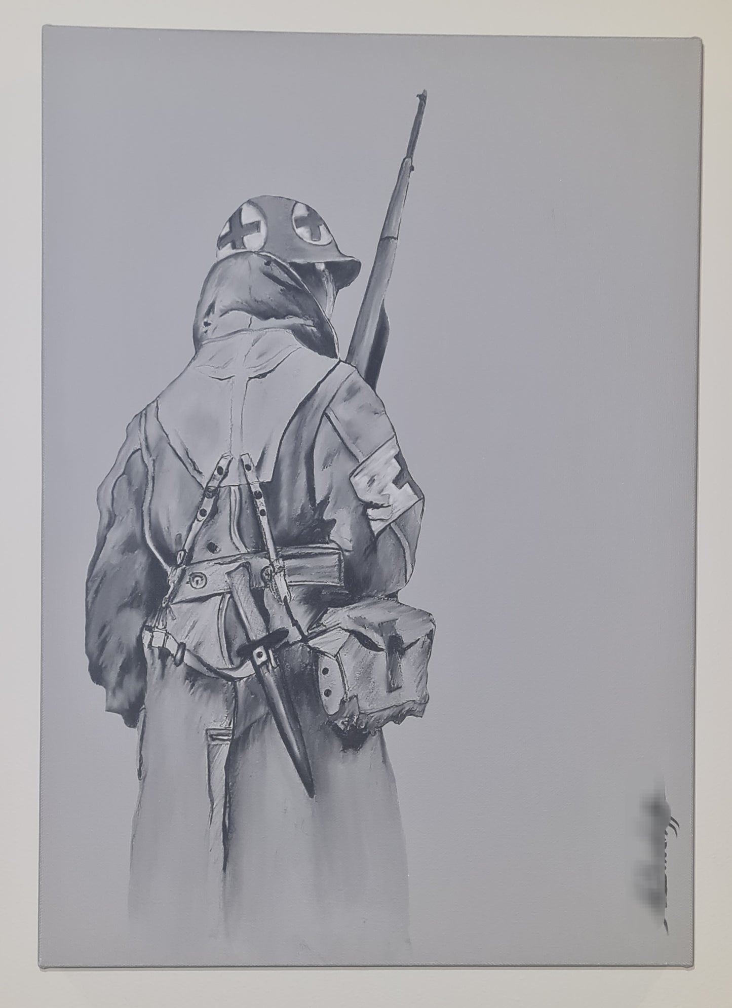 WWII Medic – Canvas Print (A3)