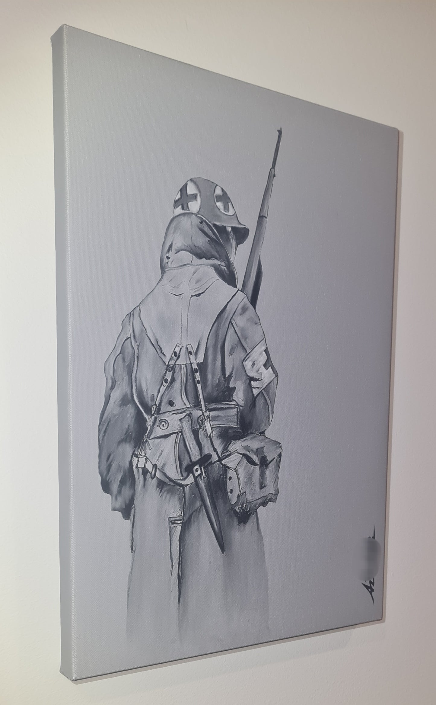 WWII Medic Canvas print A3